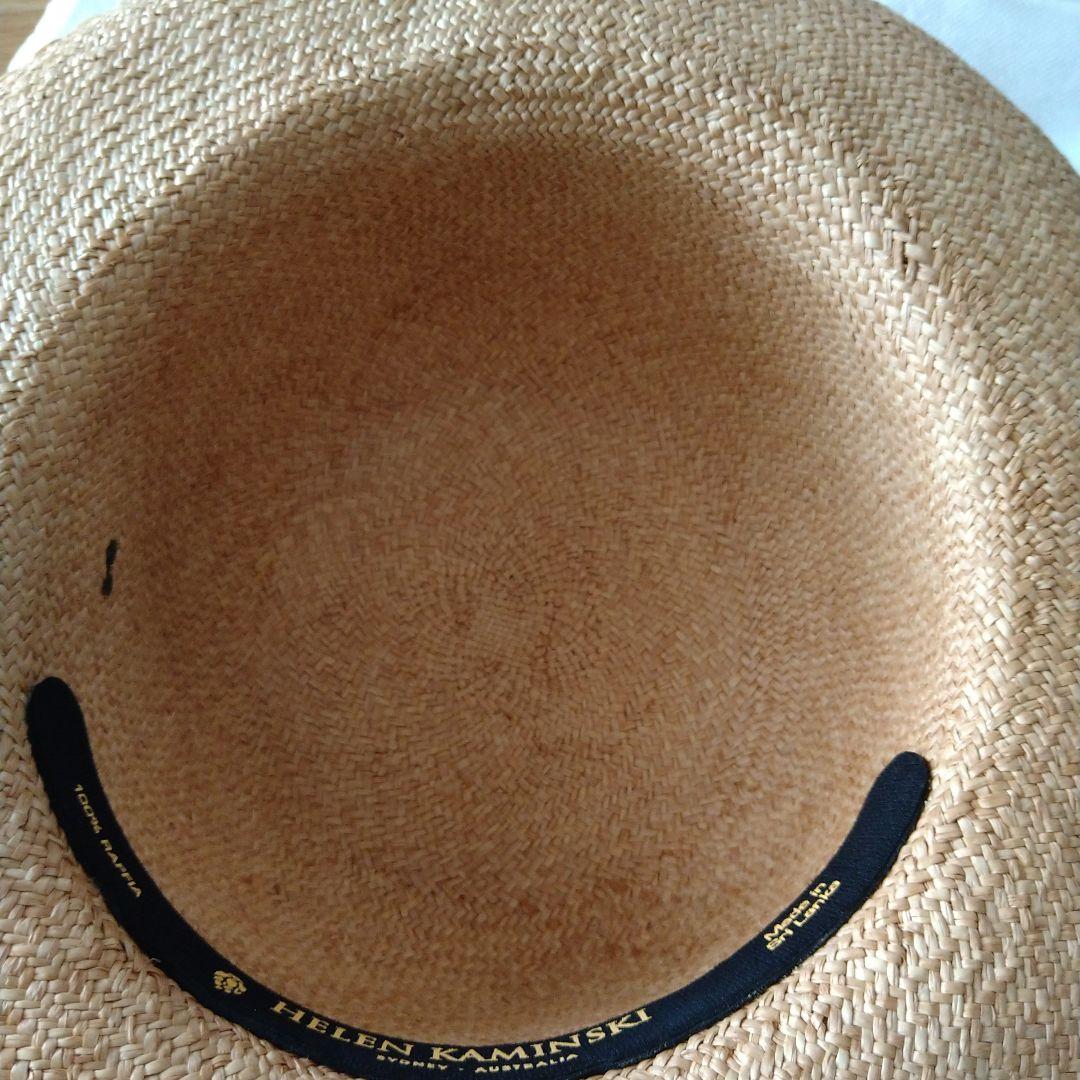 美品　HELEN KAMINSKI ラフィアハット