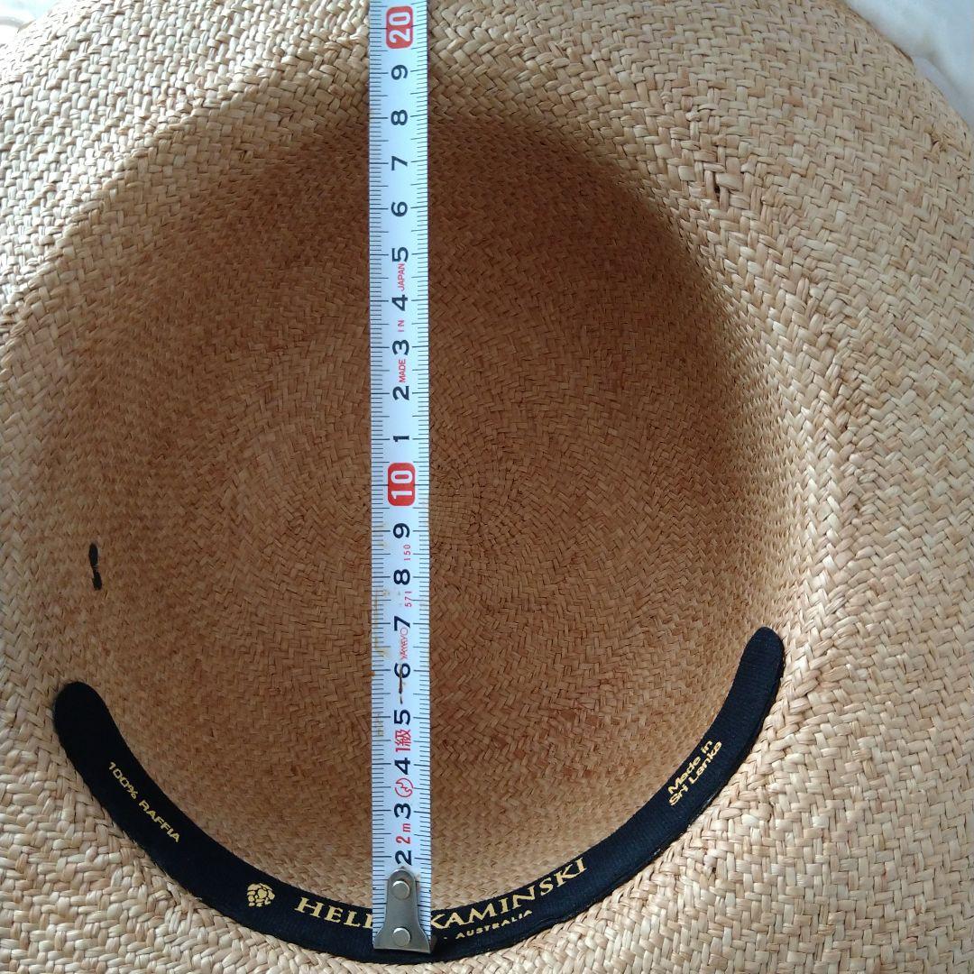 美品　HELEN KAMINSKI ラフィアハット