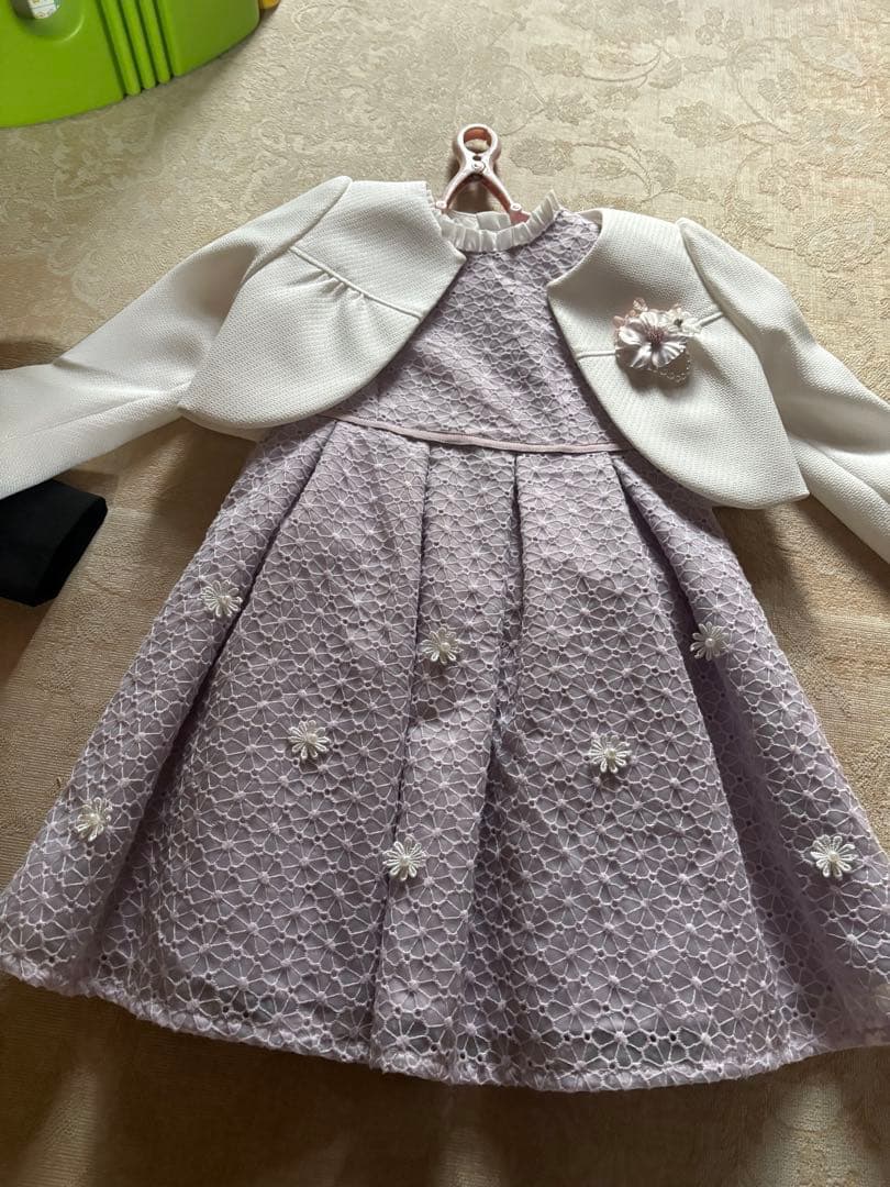 フォーマルドレス 2点セット (黒・白)