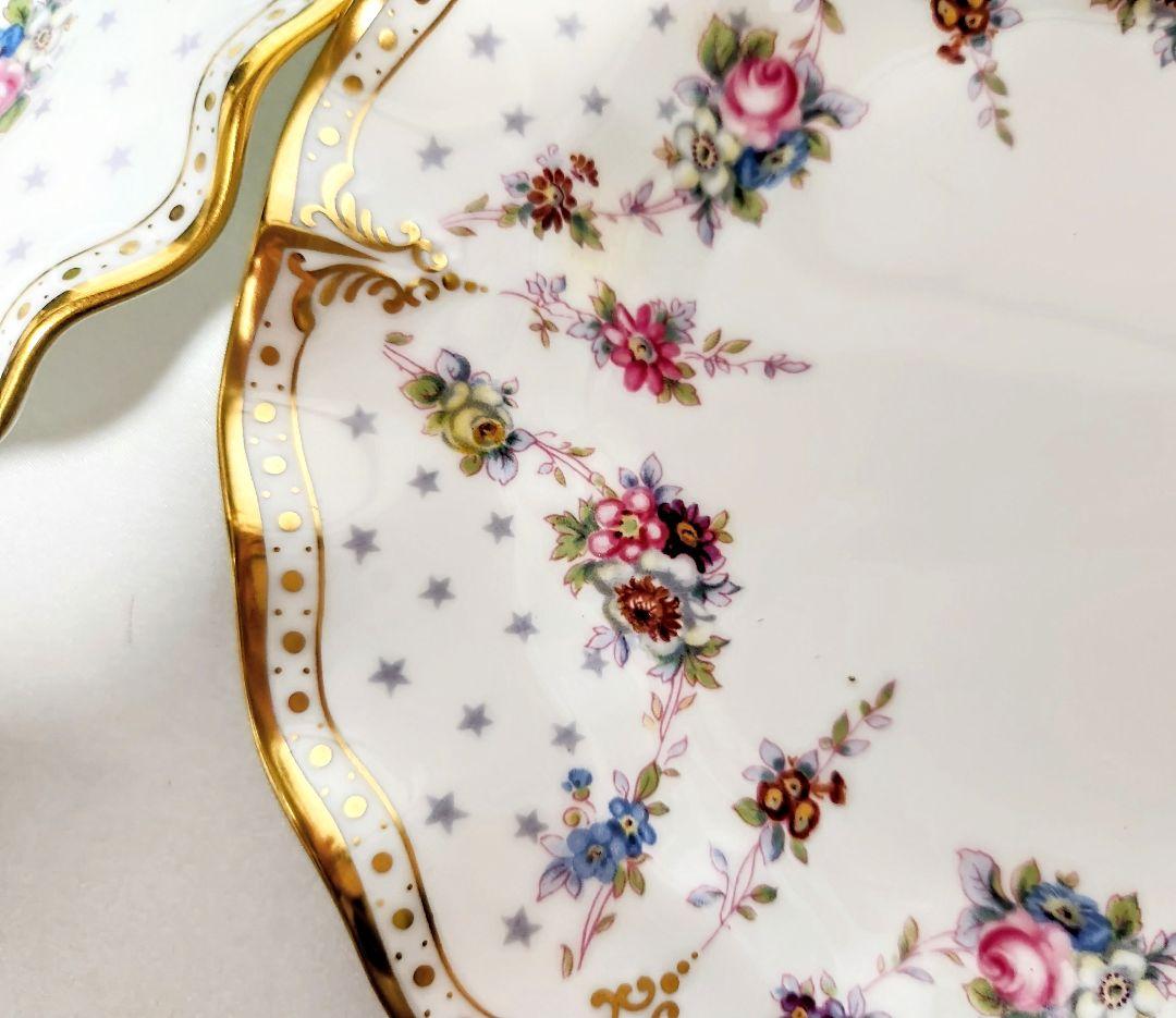 ロイヤルクラウンダービー【ほぼ新品】ロイヤルアントワネット20cmプレート　2枚