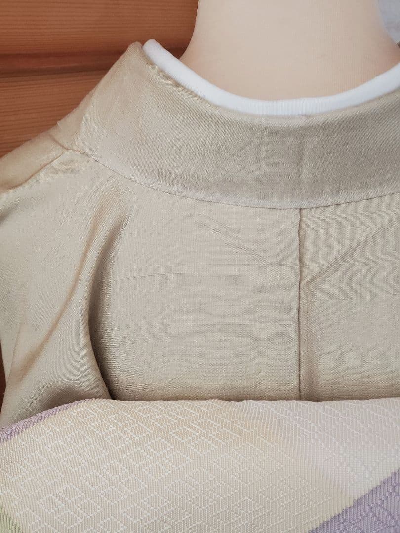 【逸品＊】紬の訪問着　染め紬　小糸染芸