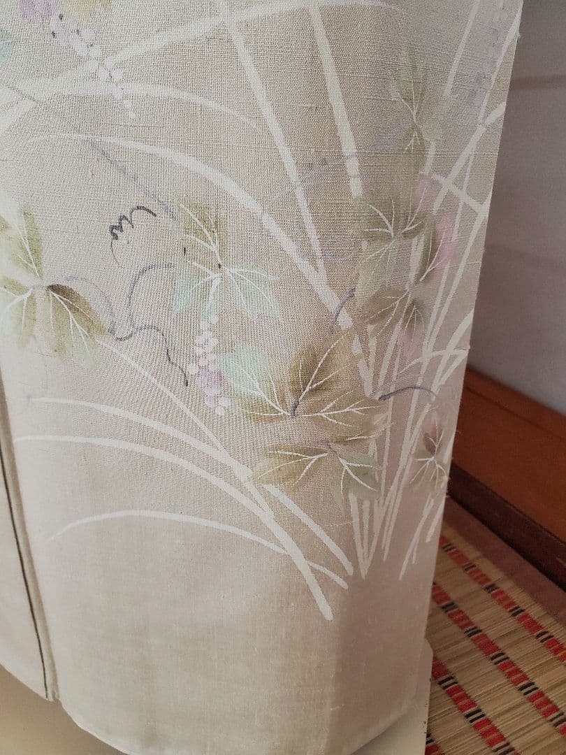 【逸品＊】紬の訪問着　染め紬　小糸染芸