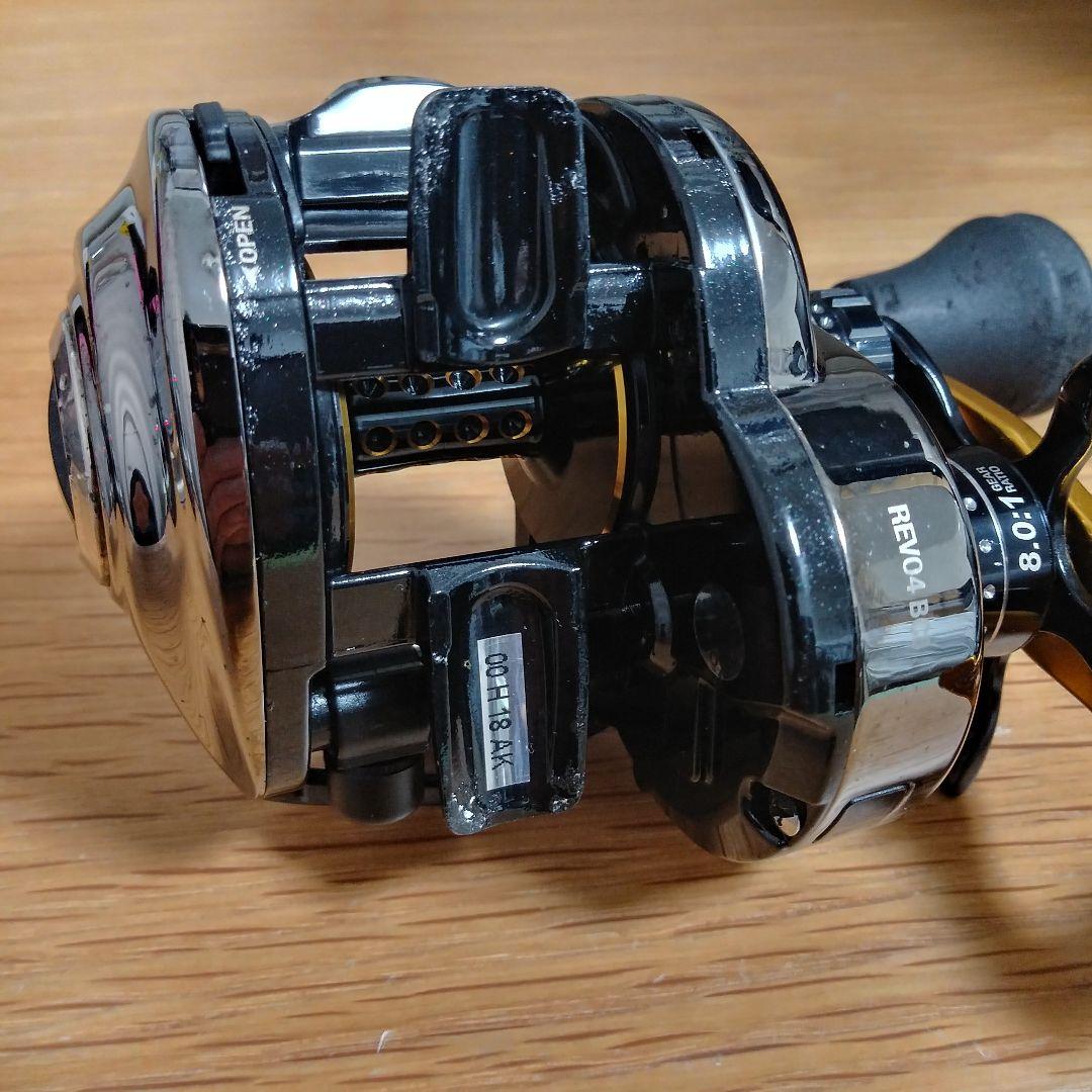 美品 アブガルシア　ビッグシューターコンパクト8 ベイトリール