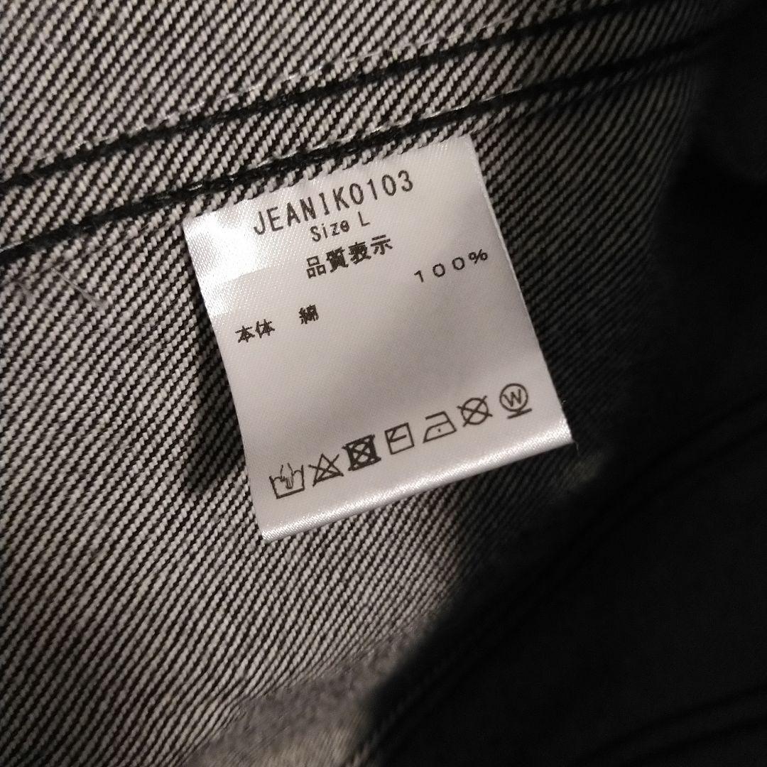 Jeanik ジーニック/ デニム ブラック 3ndタイプ ブルゾン