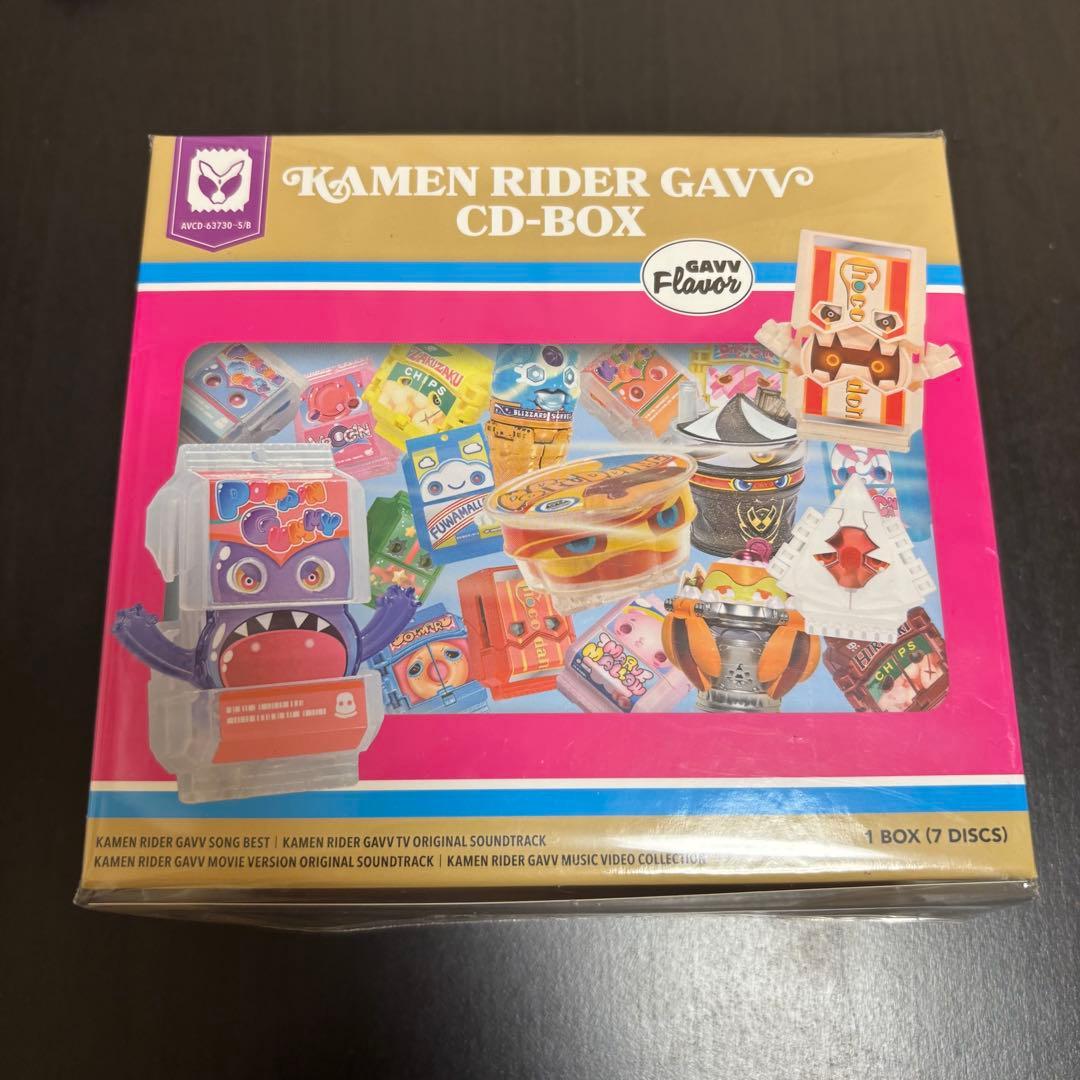 【即購入可】仮面ライダーガヴ CD-BOX 初回生産限定盤 MV付