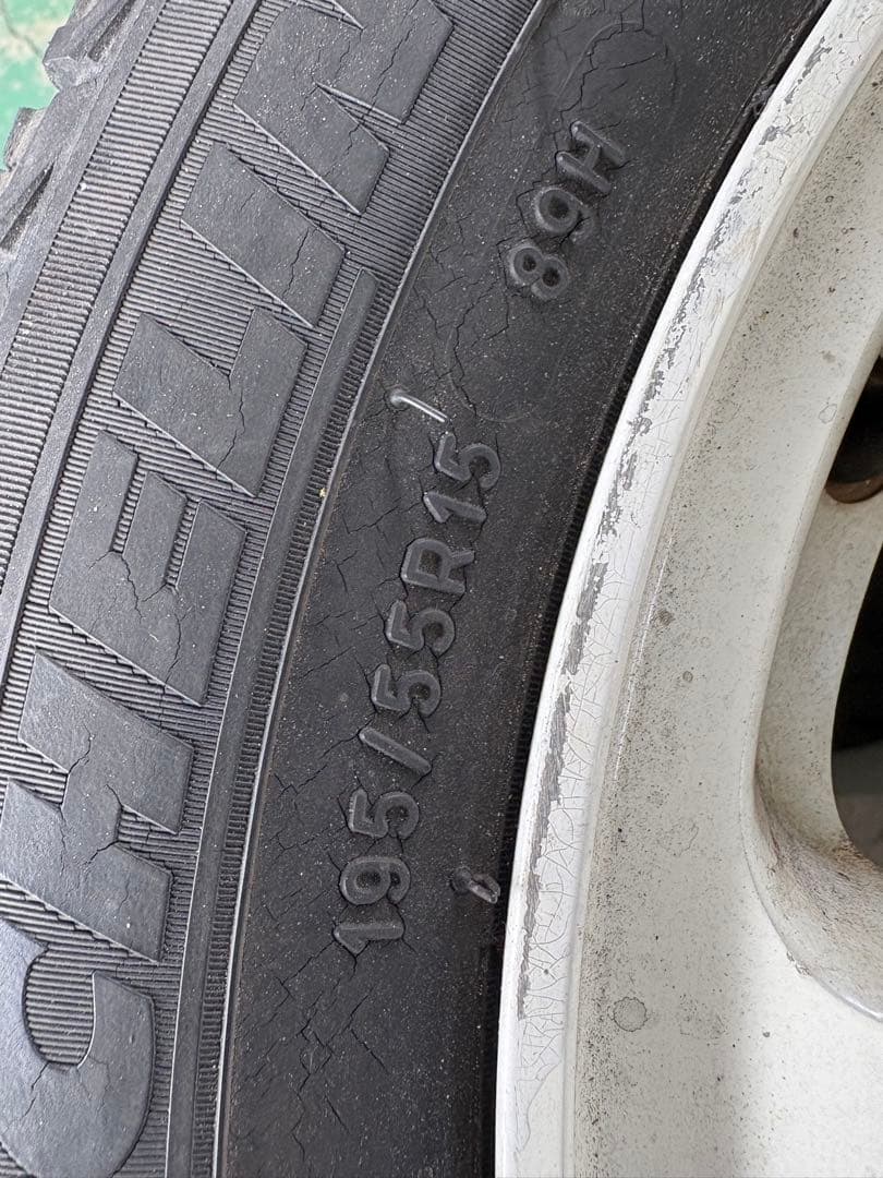 ホンダ・シビックタイプR（EK9型）の純正ホイールです。﻿ タイヤホイール4本