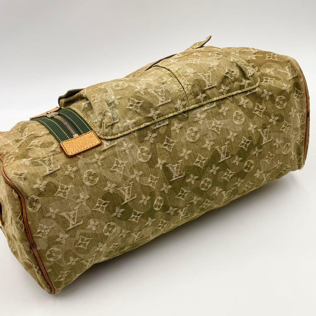 ルイヴィトン×マークジェイコブスコラボ モノグラモフラージュ デニムリス