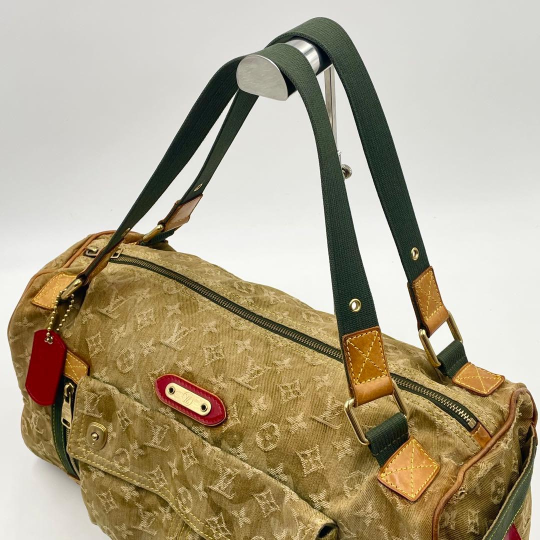 ルイヴィトン×マークジェイコブスコラボ モノグラモフラージュ デニムリス