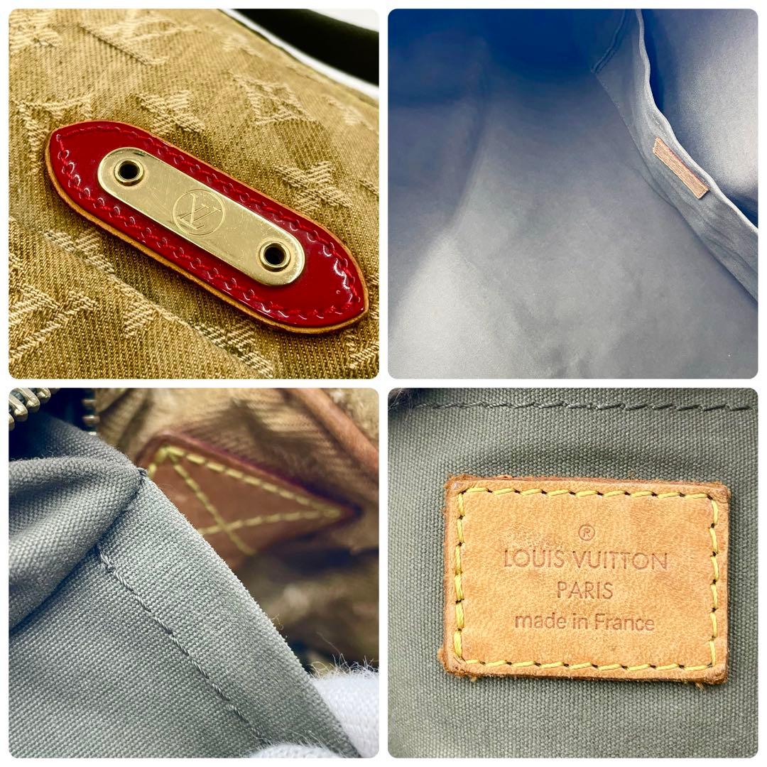 ルイヴィトン×マークジェイコブスコラボ モノグラモフラージュ デニムリス