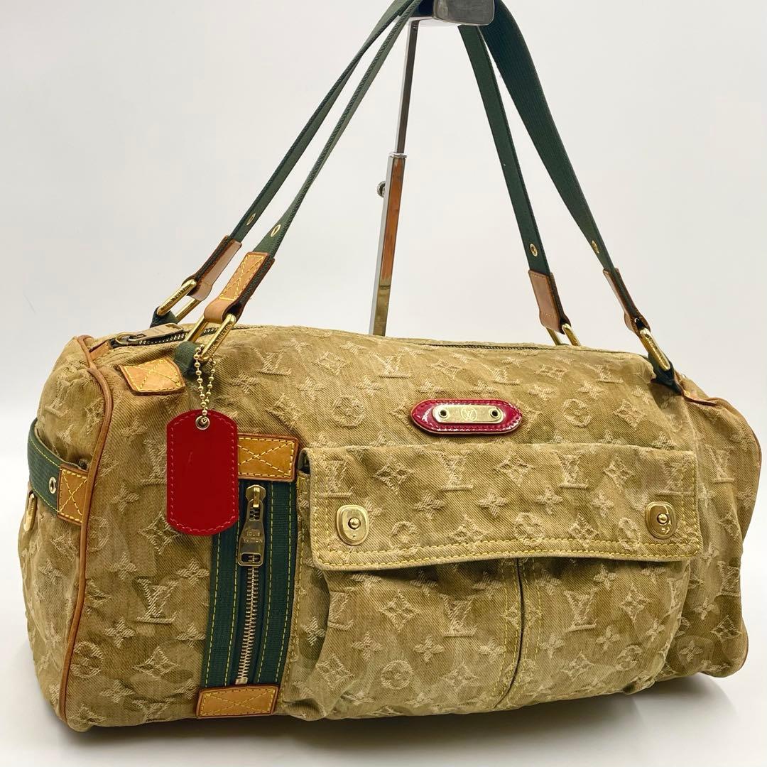 ルイヴィトン×マークジェイコブスコラボ モノグラモフラージュ デニムリス