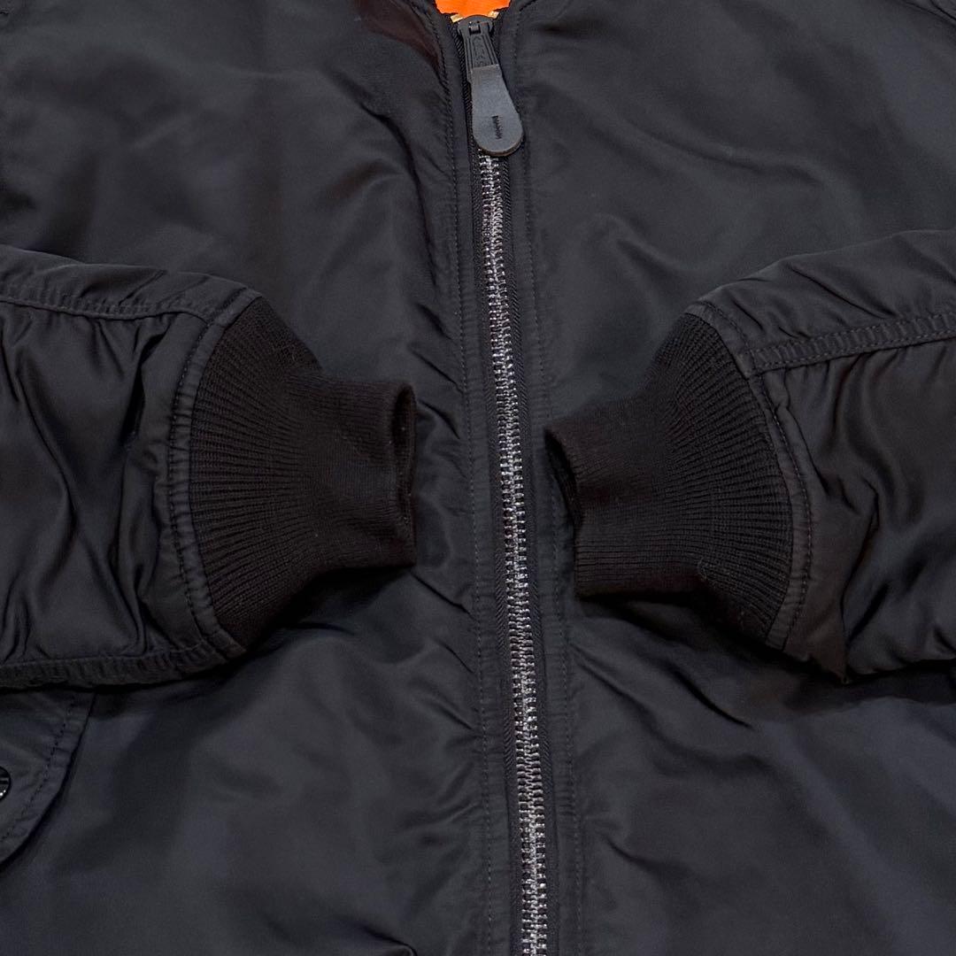 1953　アルファインダストリーズ　MA-1フライトジャケット　Lサイズ　黒