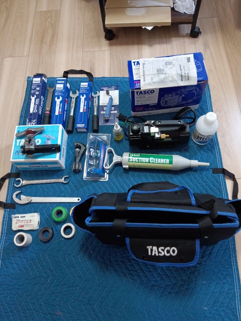 Y*u様 限定値下げ！おまけ追加　イチネンTASCO エアコン修理　工具セット