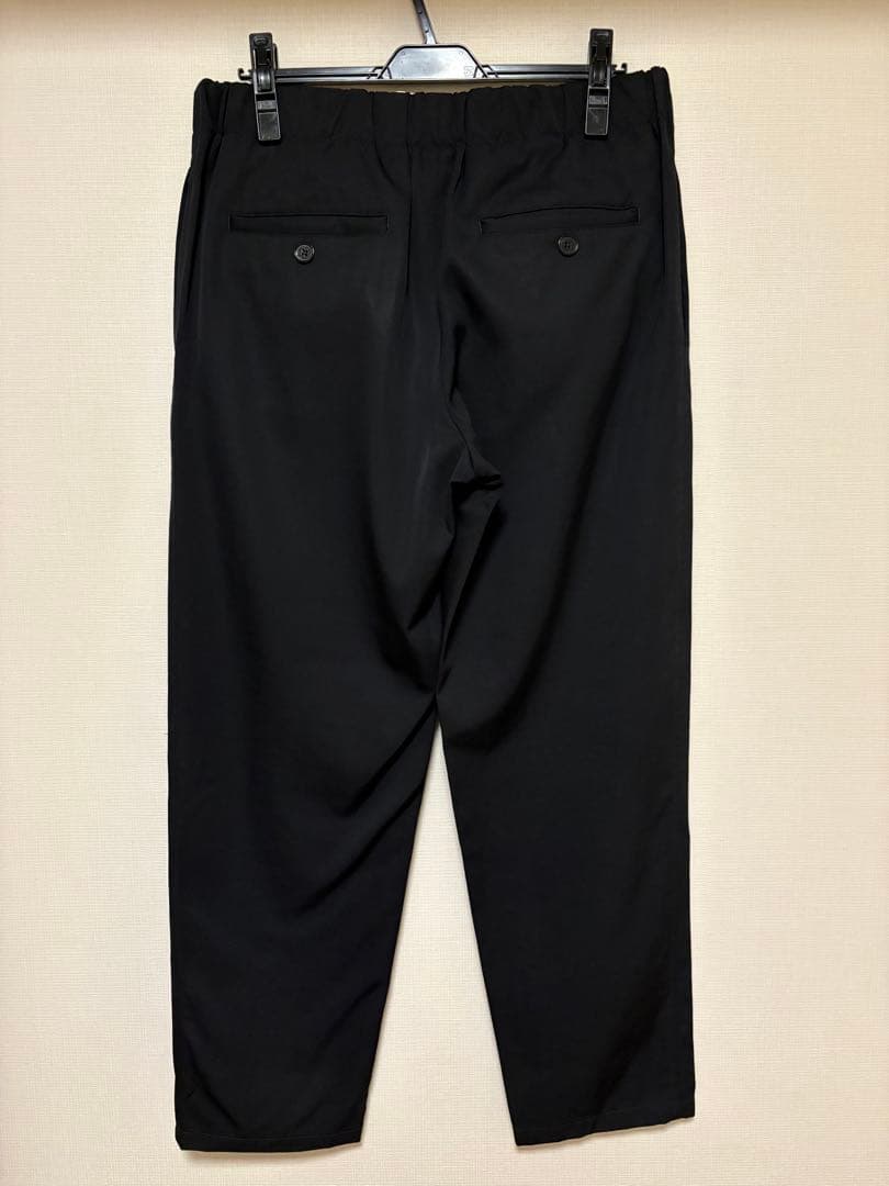 JIL SANDER ブラック スラックス