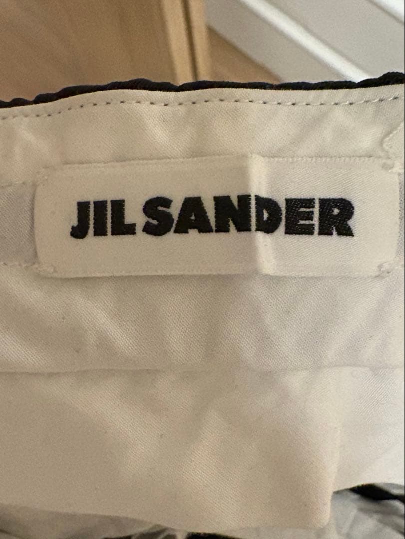 JIL SANDER ブラック スラックス