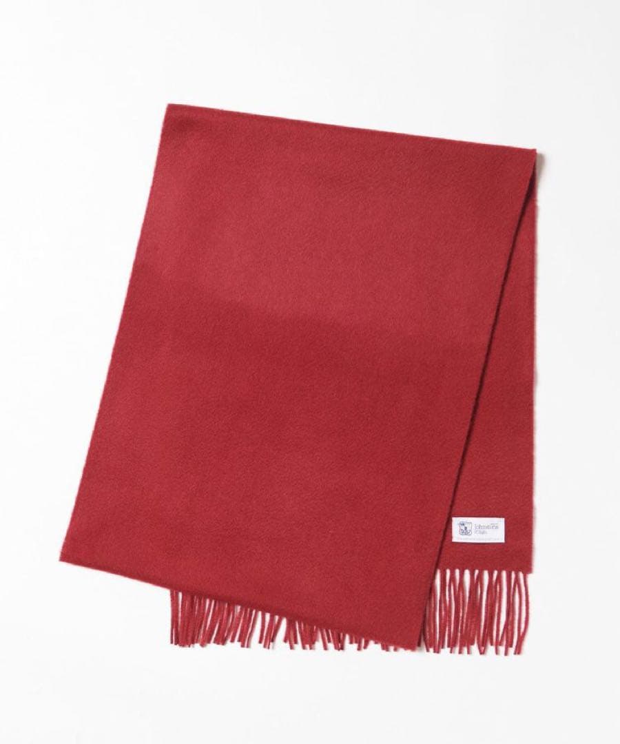 ジョンストンズ　ストール カシミア　中判 190×35cm