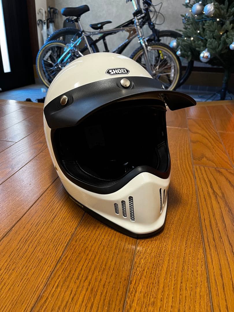 SHOEI EX-ZEROフルフェイスヘルメット ホワイトMサイズ 送料込み