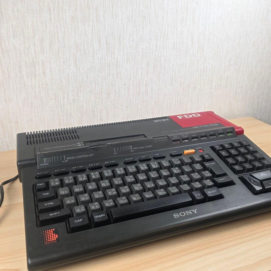 【通電OK】SONY MSX2 HIT BIT HB-F1XD