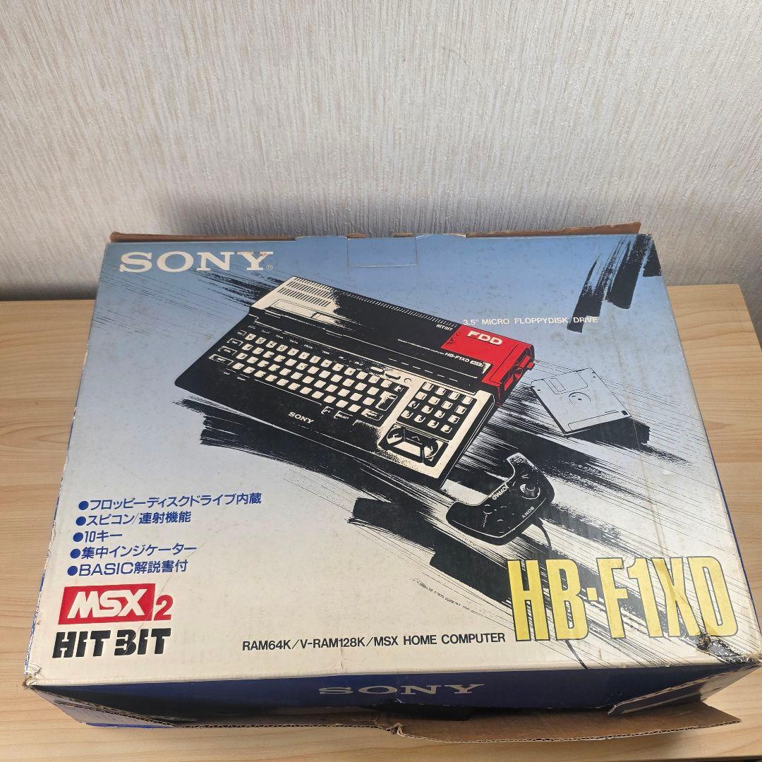 【通電OK】SONY MSX2 HIT BIT HB-F1XD