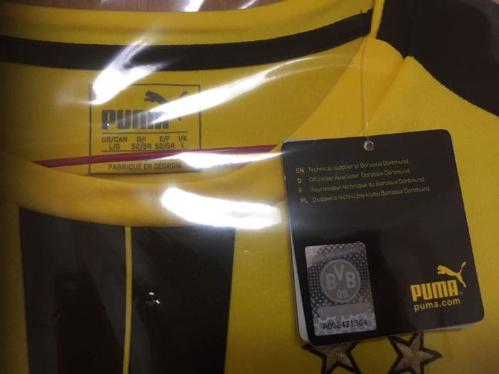 ゴンサロ・カストロ サイン入り　サッカー　ユニフォーム ドルトムント　ドイツ代表