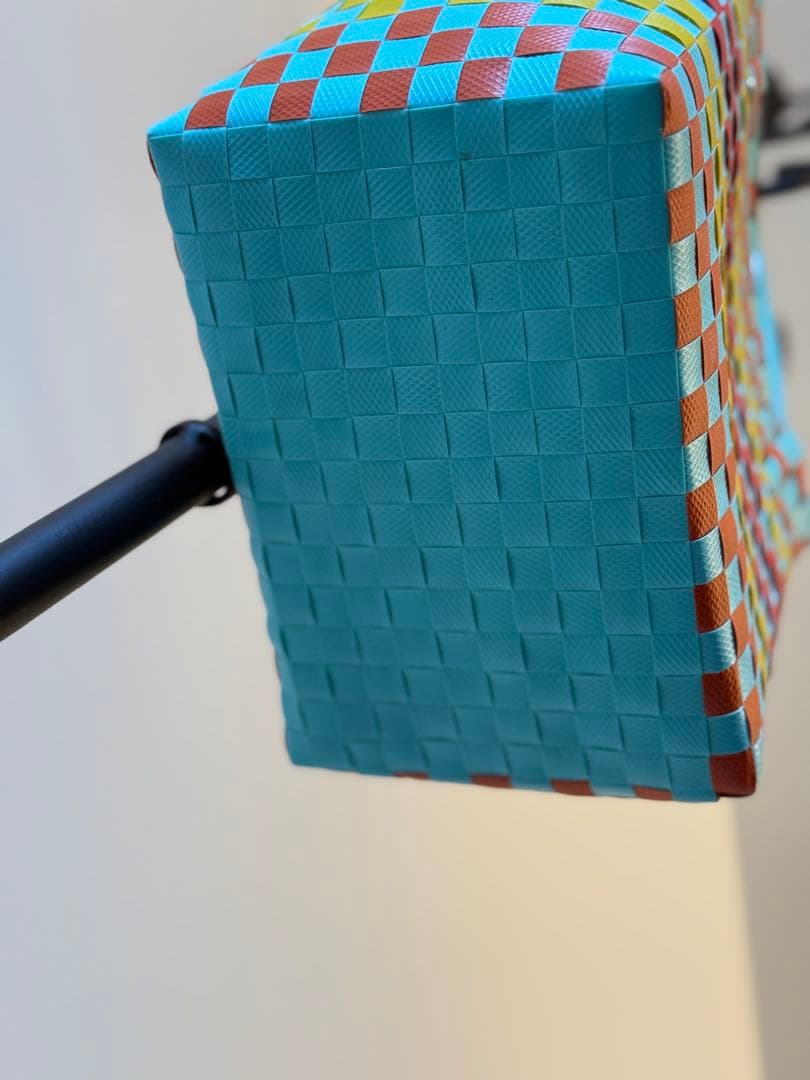 MARNI チェック柄 かごバッグ完売品