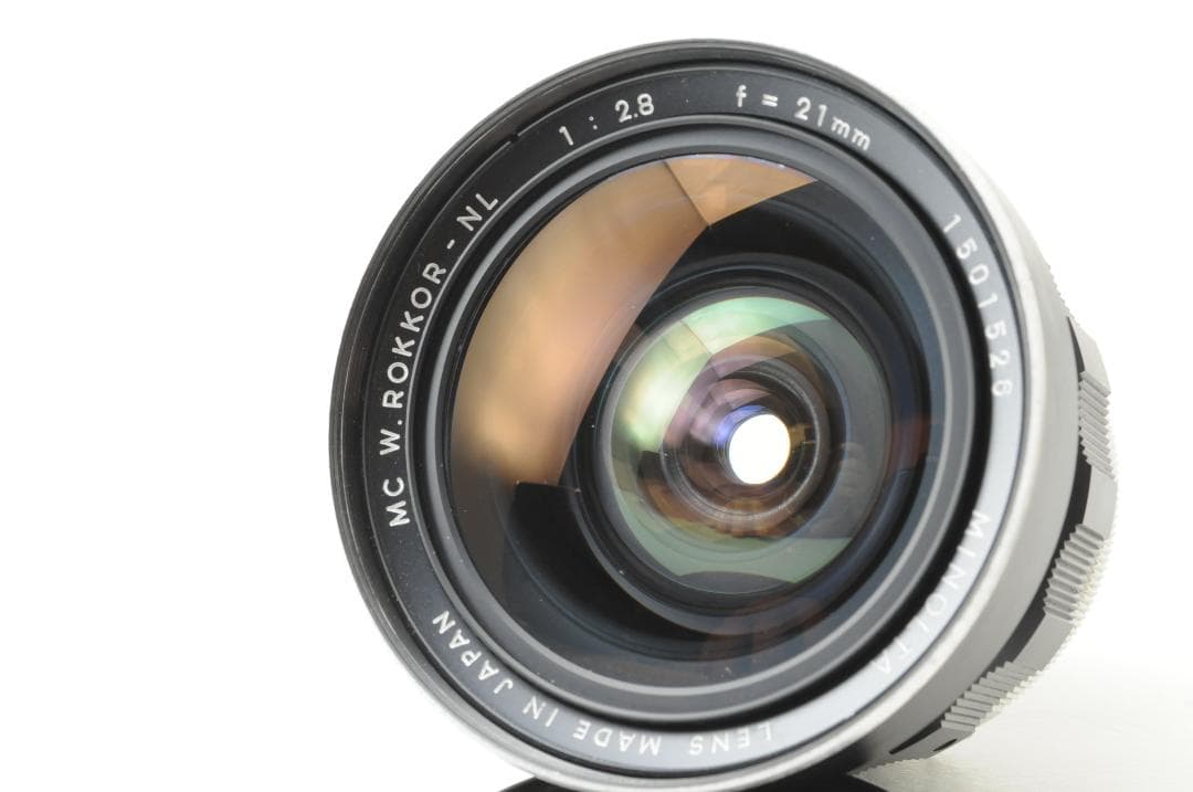 ★稀少＆美品★MINOLTA MC W.ROKKOR-NL 21mm F2.8