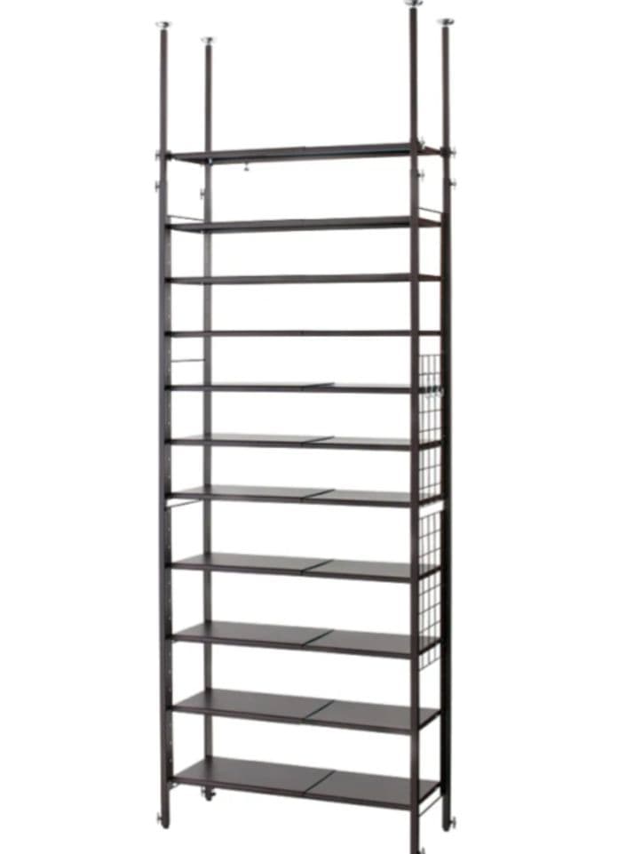 緊急値下げ対応します！【未使用】ディノス　靴収納 スチール製オープンシェルフ