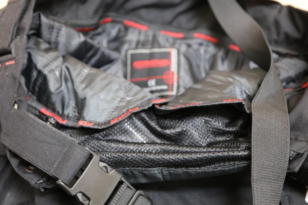 未使用☆KOMINE バイクジャケットとパンツセット ブラック　3XL/XLT