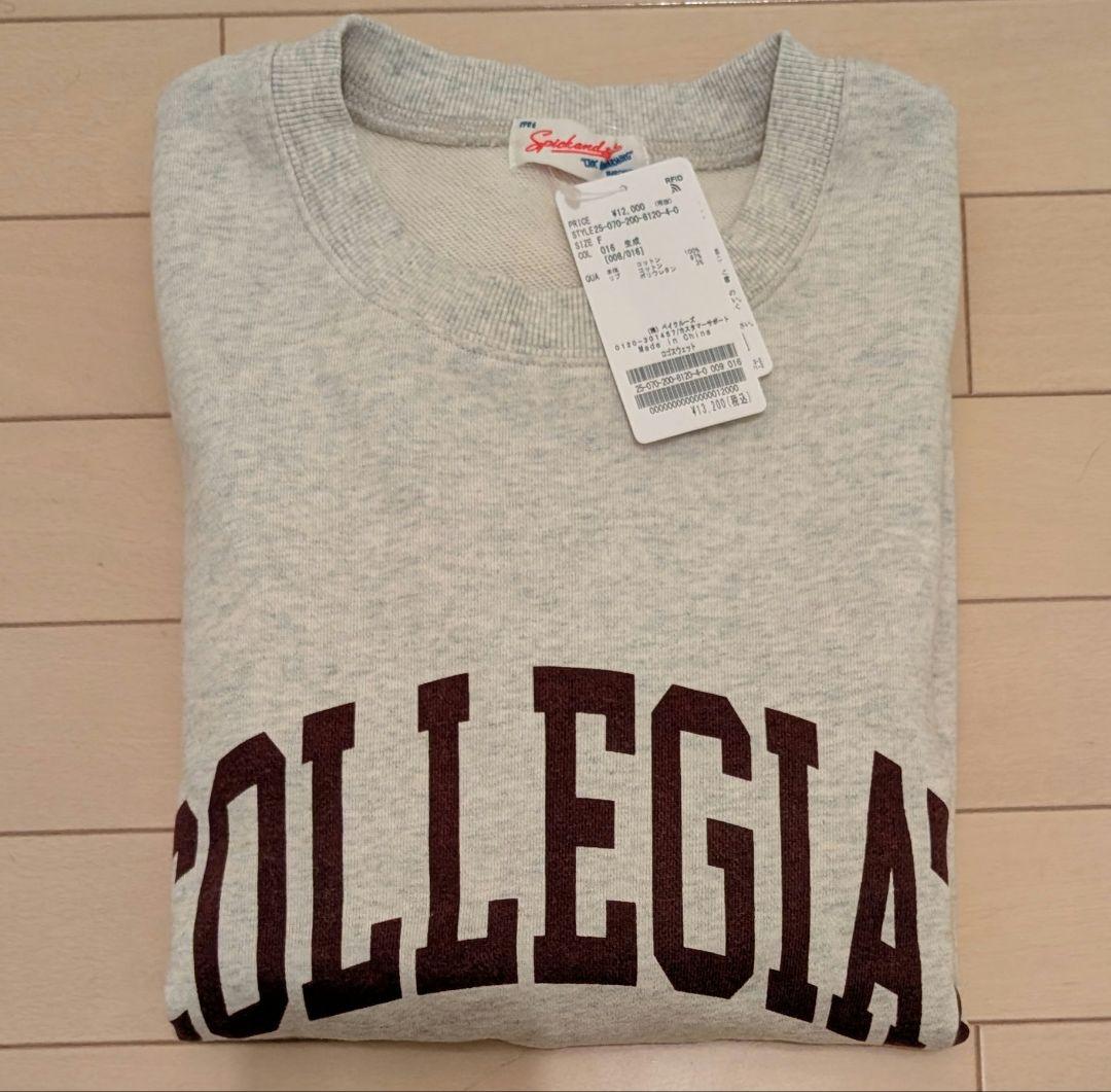 Spick and Span スピック＆スパン　ロゴスウェット