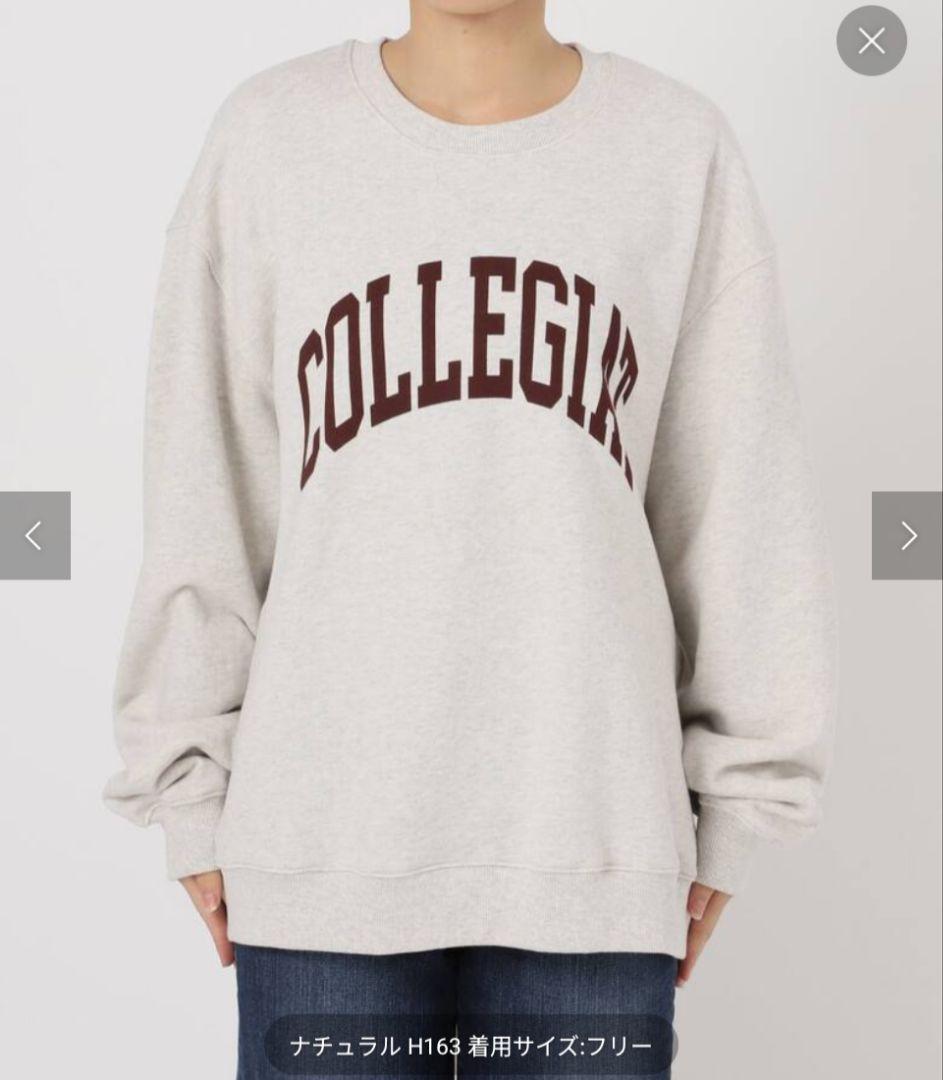 Spick and Span スピック＆スパン　ロゴスウェット