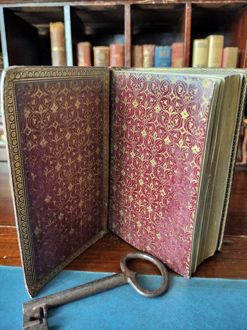 アンティーク祈祷書　365日の祈りのすべてフランス語1874年