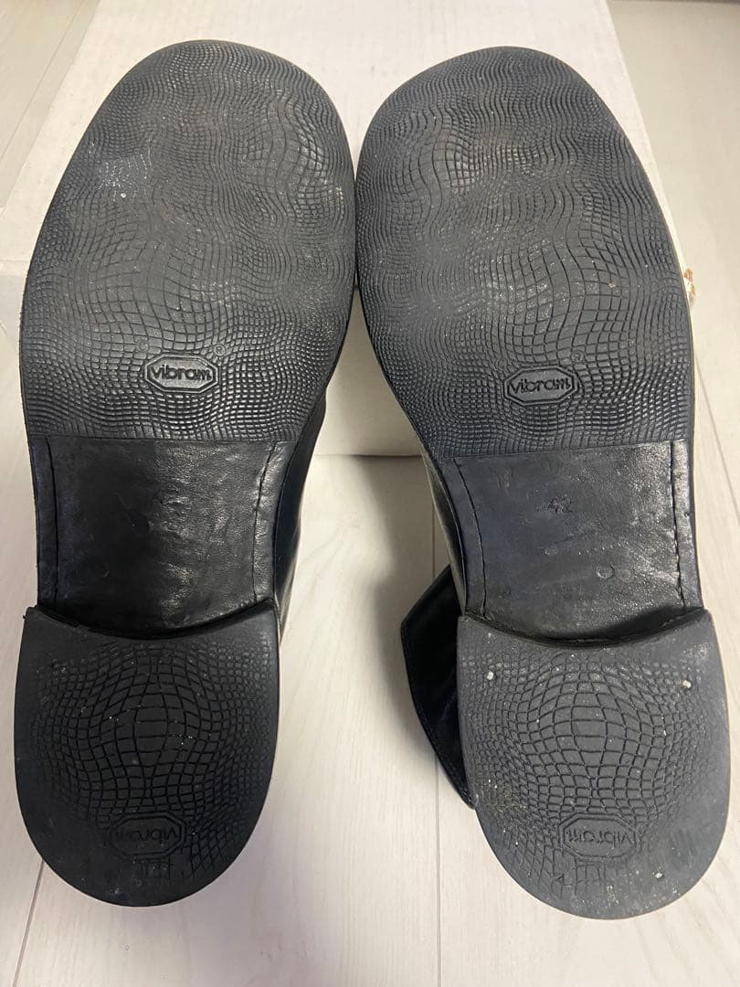 GUIDI 788 ブラック サイズ42 ジップ部分ダメージあり