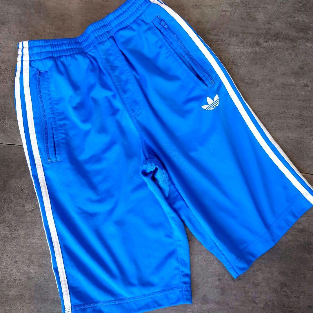 極美品 3点セット adidas originals トレフォイルロゴ ブルー