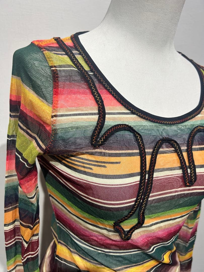 S*e様 jean paul gaultier ゴルチェ　パワーネット　レインボ