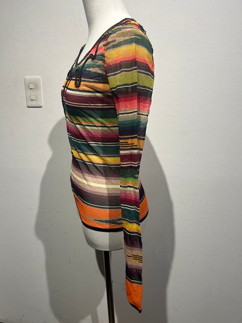 S*e様 jean paul gaultier ゴルチェ　パワーネット　レインボ