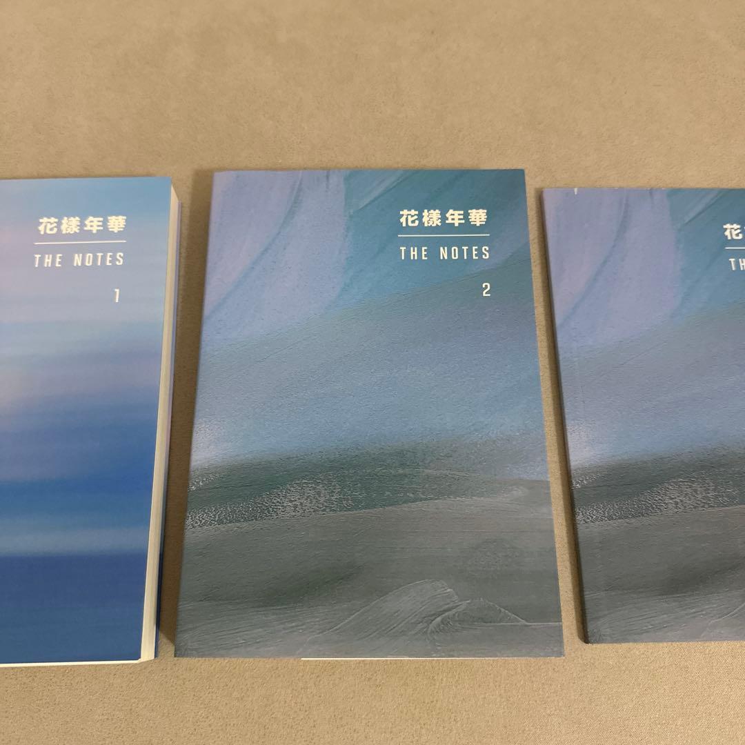 花様年華 THE NOTES 1 2 セット　BTS しおり