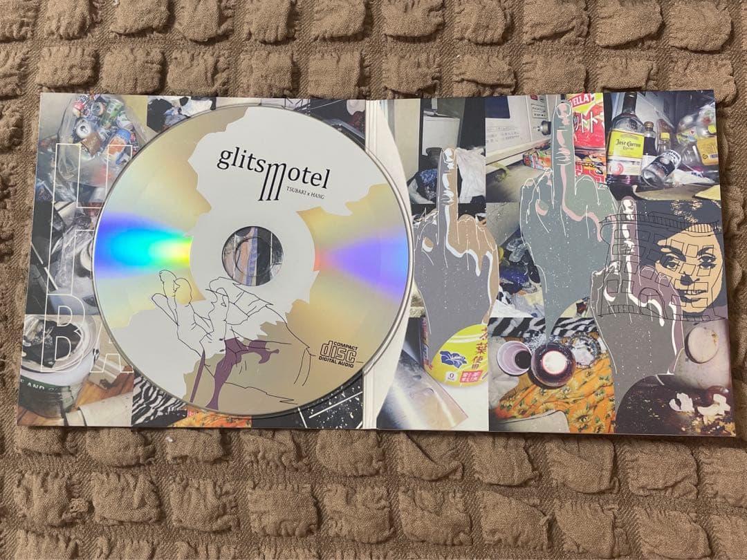 【1stプレス】唾奇 x HANG / glitsmotel 限定