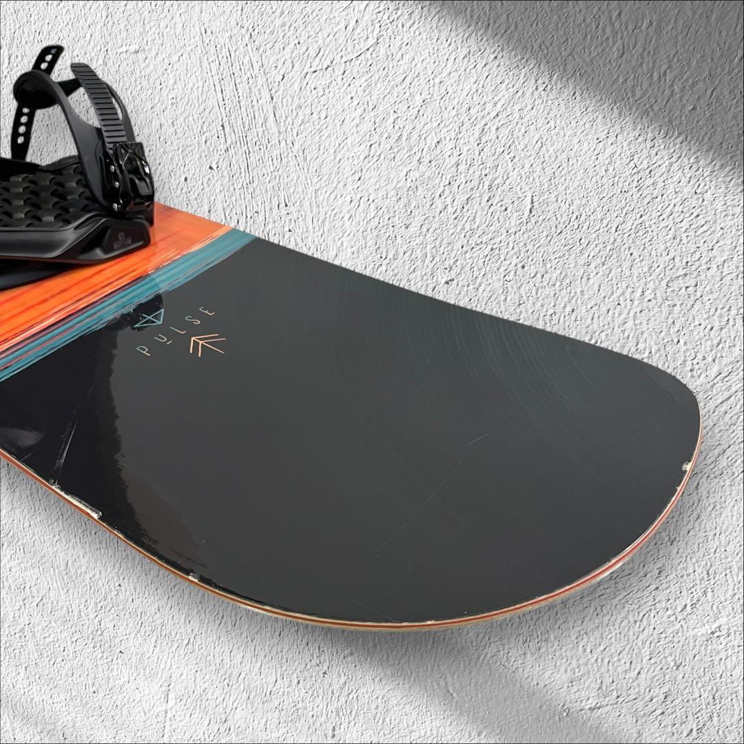 サロモン SALOMON PULSE スノーボード RHYTHM 2点セット