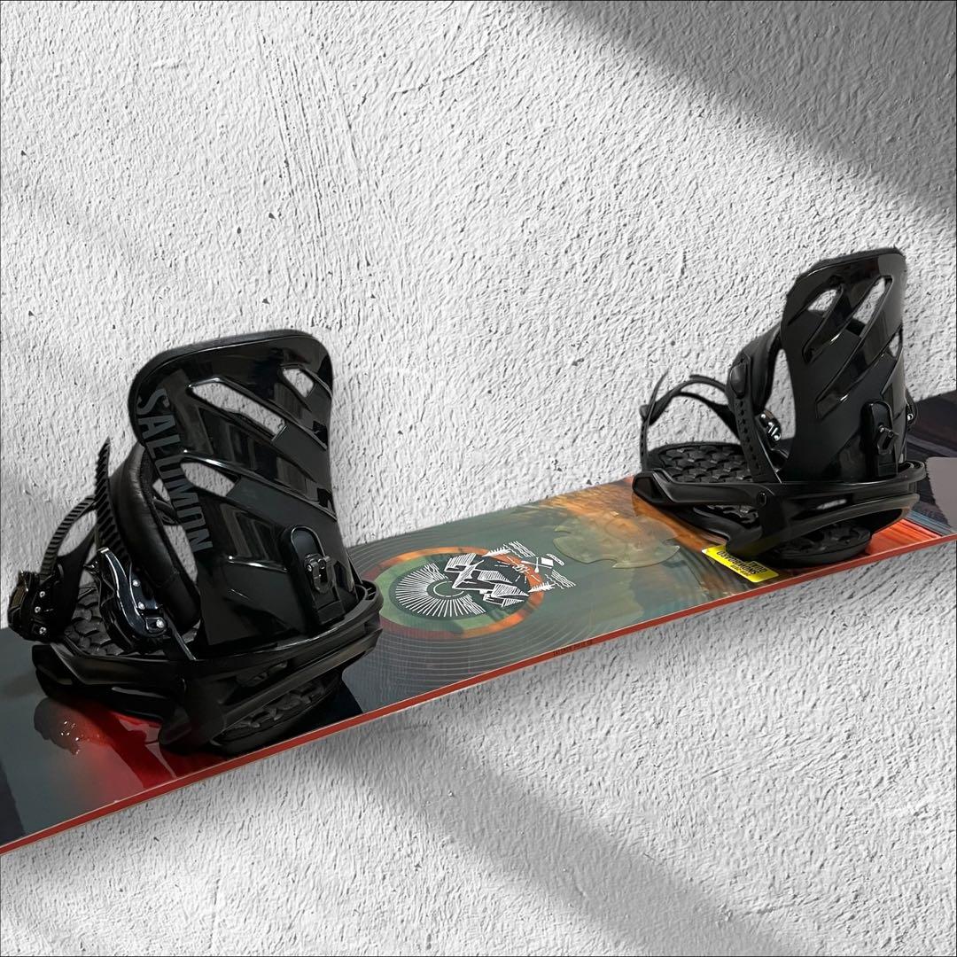 サロモン SALOMON PULSE スノーボード RHYTHM 2点セット