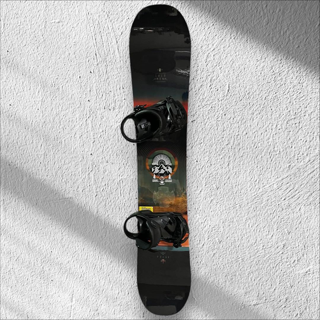 サロモン SALOMON PULSE スノーボード RHYTHM 2点セット