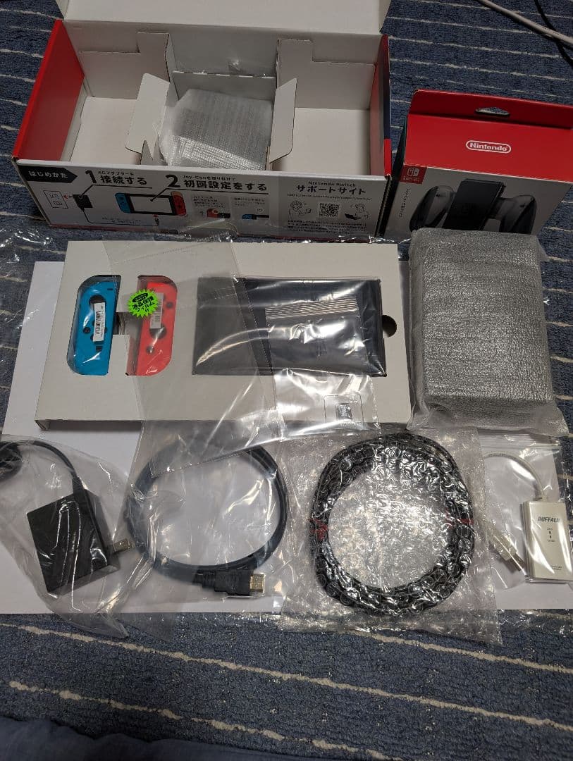 Nintendo Switch バッテリー強化版 本体 付属品多数 動作確認済