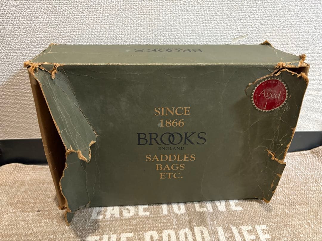 【モリー】ブルックス　レザーサドルB67-S AGED D-TAN