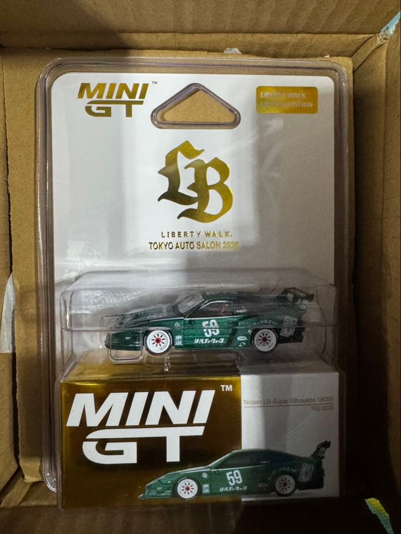 MINI GT 1/64 LBWK 180SX 東京オートサロン2026
