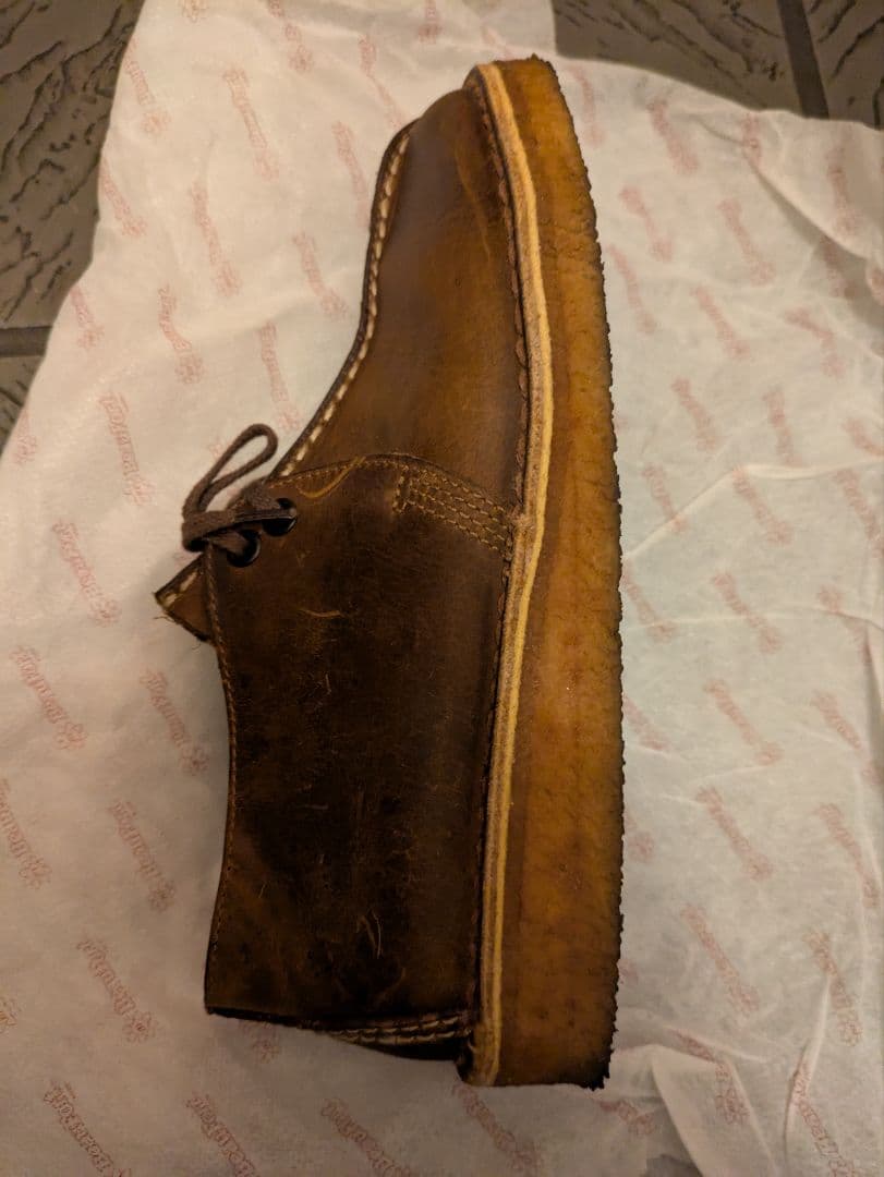 Clarksデザートトレック レディースSize23.5cm