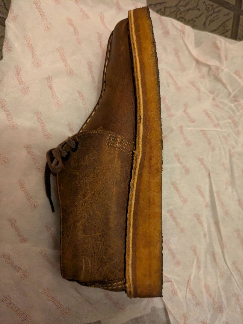 Clarksデザートトレック レディースSize23.5cm