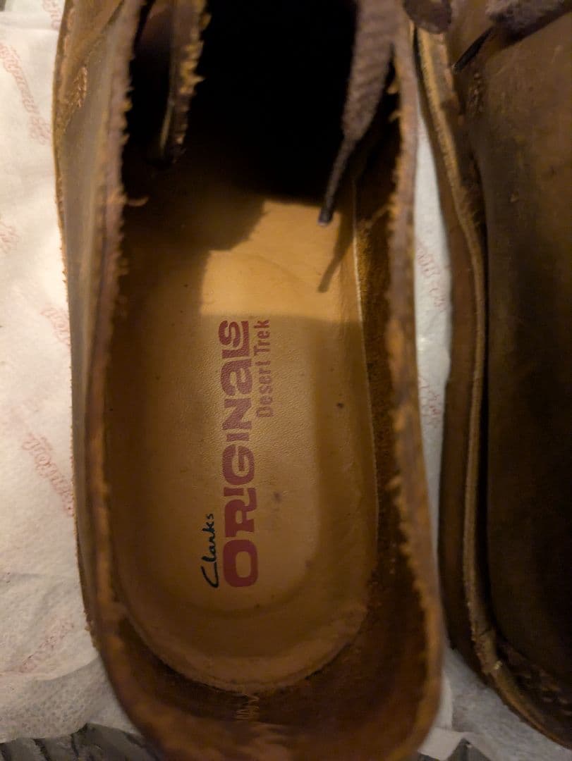 Clarksデザートトレック レディースSize23.5cm