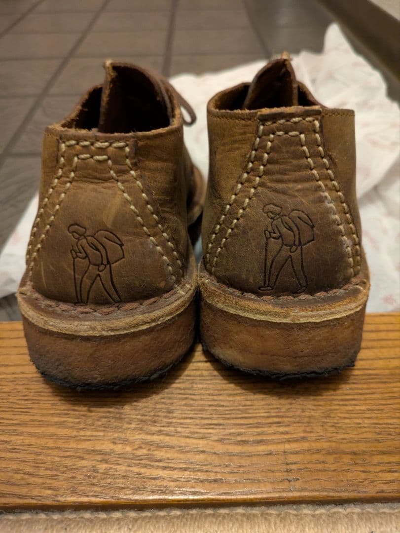 Clarksデザートトレック レディースSize23.5cm