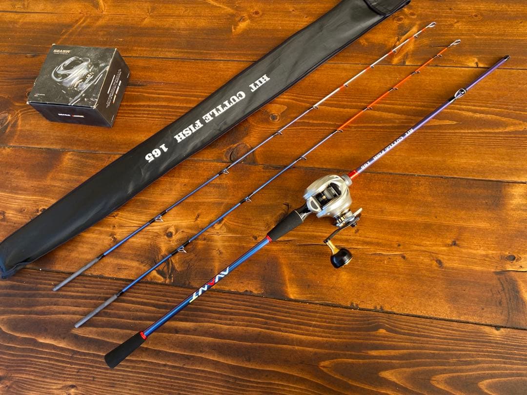 ジギングセット　ジギングロッド　タイラバ　ジギング　イカメタル　2wayティップ