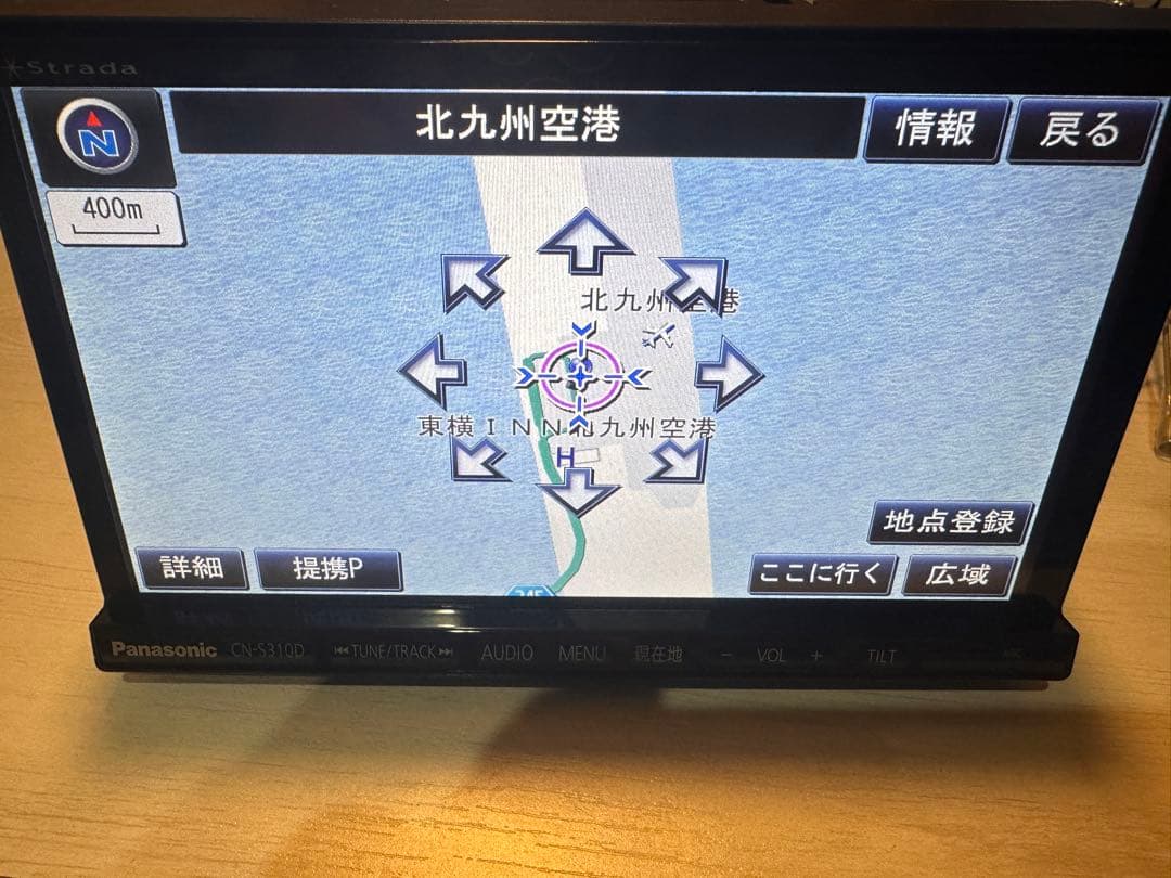 送料込 Panasonic メモリーナビ Bluetooth