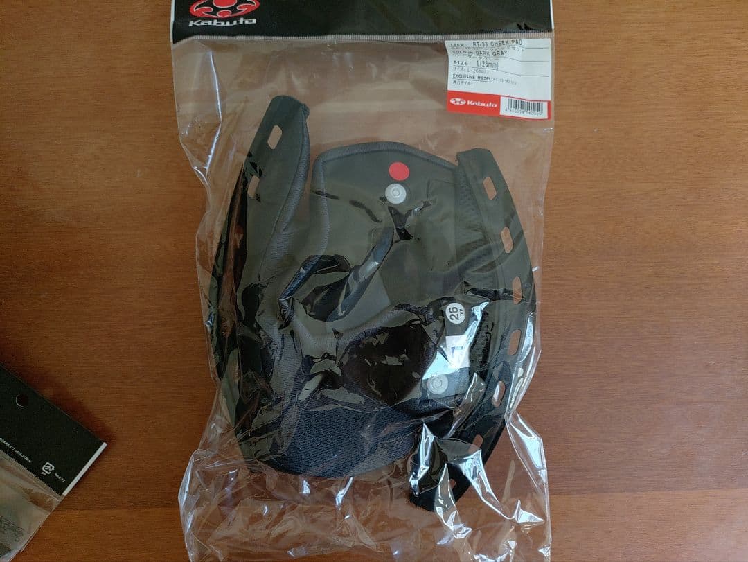 Kabuto RT-33 sizeL マットブラック追記あり