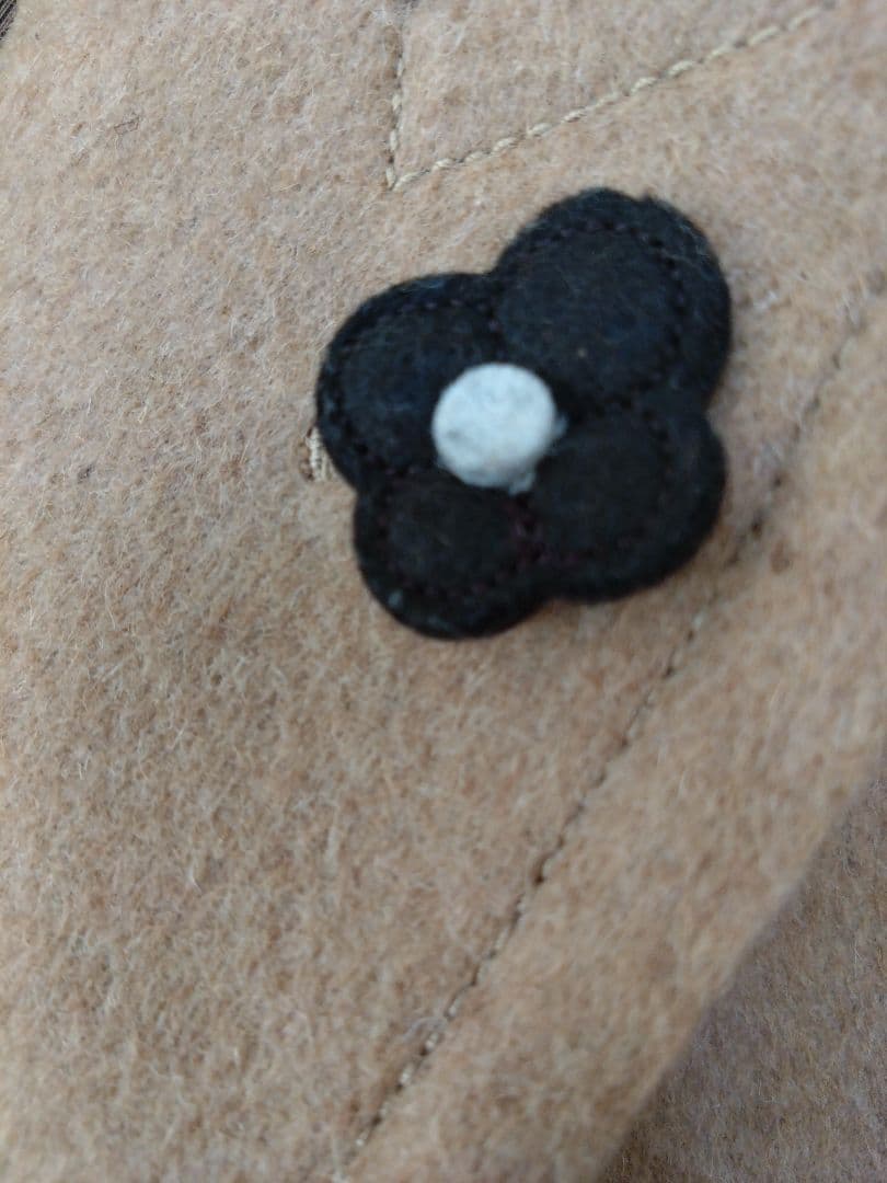 ち9わ LARDINIダブルブレストチェスターコート新品未使用ハンガー付き